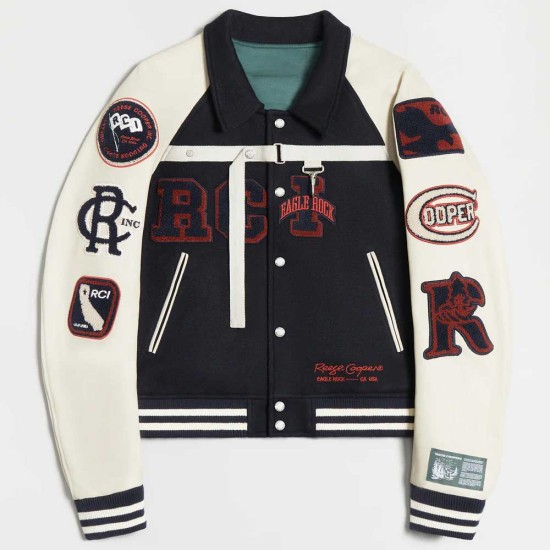 Two Steps Forward Varsity Jacket