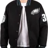 Ultra Game Eagles Varsity Jacket
