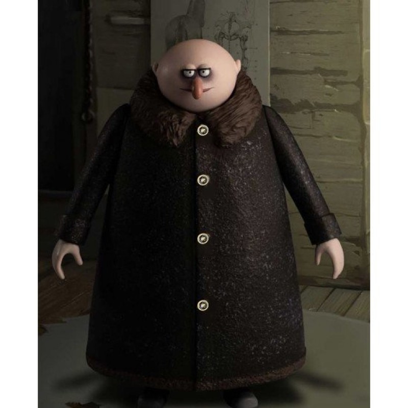 Uncle Fester Addams Family Values Coat with Fur Collar Uncle Fester Addams Family Values Coat with Fur Collar