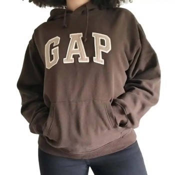 Unisex Brown GAP Hoodie
