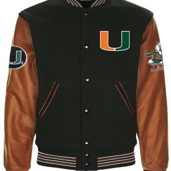 University of Miami Hurricanes Varsity Jacket