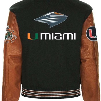 University of Miami Hurricanes Varsity Jacket