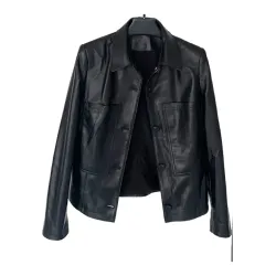 Upgraded 2024  Ana Black Leather Jacket