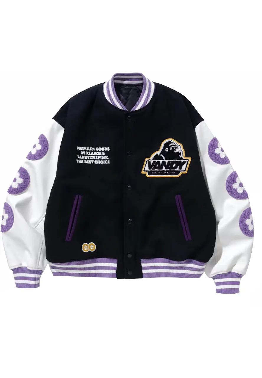 Vandy The Pink X Xlarge Varsity Jacket Vandy The Pink X Xlarge Varsity Jacket