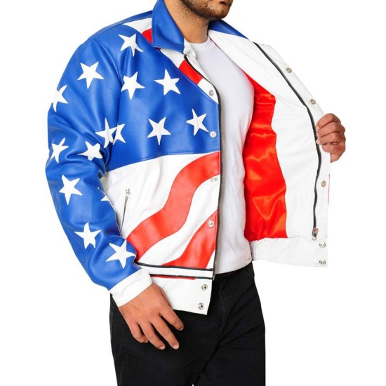 American Flag Vanilla Ice Jacket