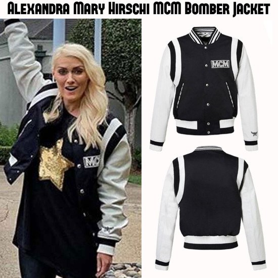 MCM Alexandra Mary Hirschi Bomber Jacket
