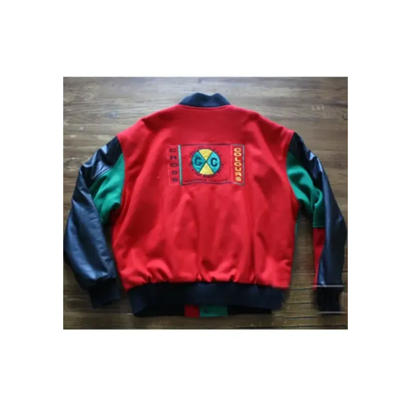 Cross Colours Letterman Jacket Cross Colours Letterman Jacket