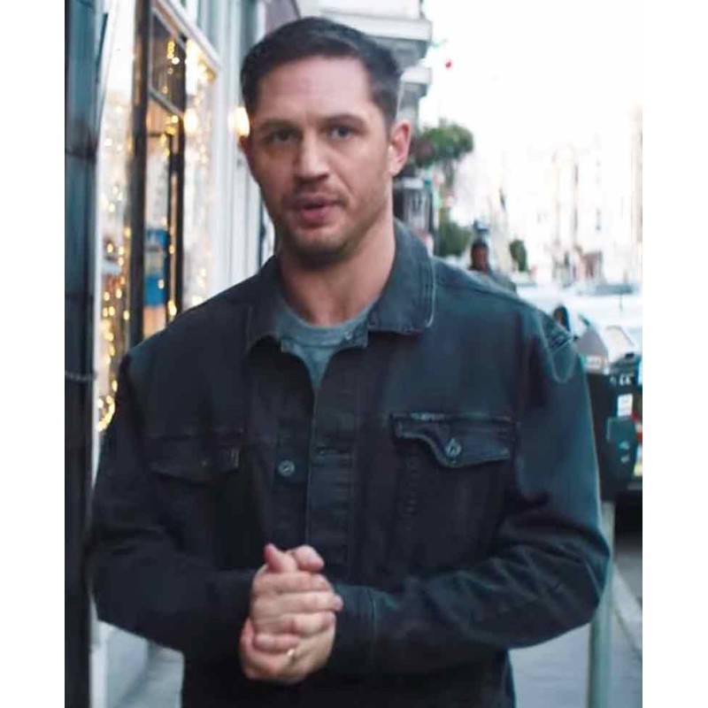 Venom Tom Hardy Black Jacket