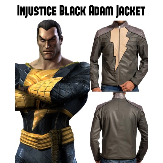 Video Game Injustice Black Adam Jacket