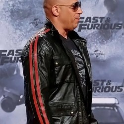 Vin Diesel Red Lining Jacket