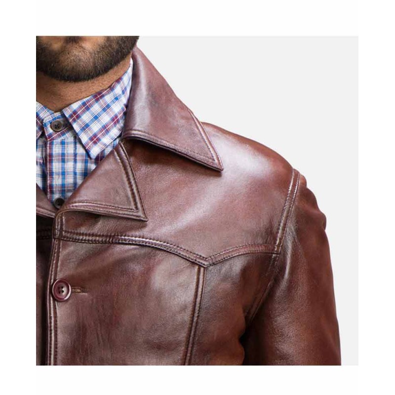 Vincent Alley Button Closure Brown Jacket Vincent Alley Button Closure Brown Jacket