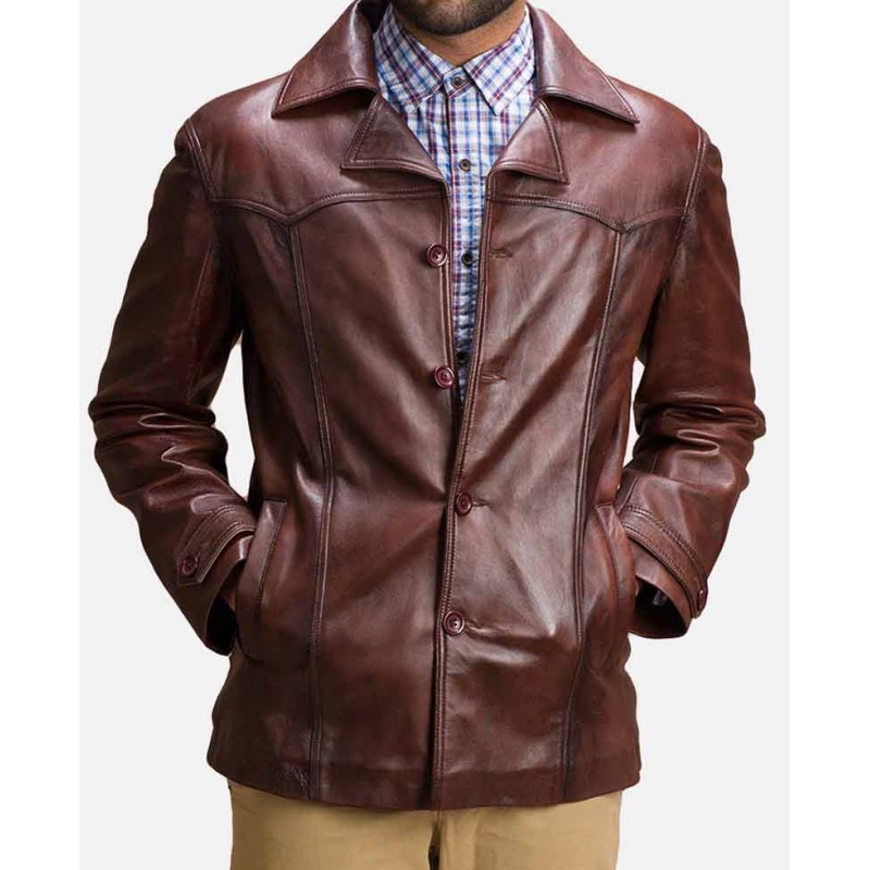 Vincent Alley Button Closure Brown Jacket Vincent Alley Button Closure Brown Jacket