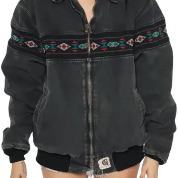 Vintage 90s Carhartt Aztec Jacket
