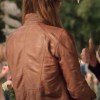 Virgin River S02 Alexandra Breckenridge Brown Leather Jacket Virgin River S02 Alexandra Breckenridge Brown Leather Jacket