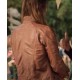 Virgin River S02 Alexandra Breckenridge Brown Leather Jacket