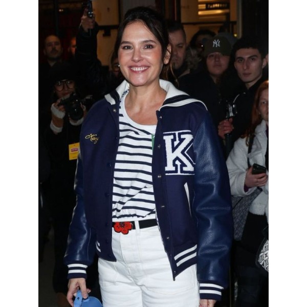 Virginie Ledoyen Varsity Jacket Virginie Ledoyen Varsity Jacket
