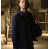 Jared Padalecki Walker Blue Cotton Jacket Jared Padalecki Walker Blue Cotton Jacket
