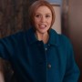 WandaVision The Scarlet Witch Blue Wool Coat