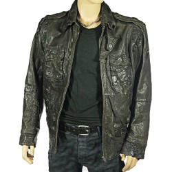 Caleb Dredd Leather Jacket