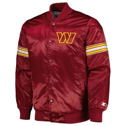 Washington Commanders Varsity Jacket