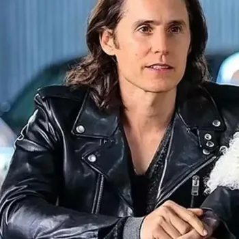 WeCrashed Adam Neumann Black Leather Jacket