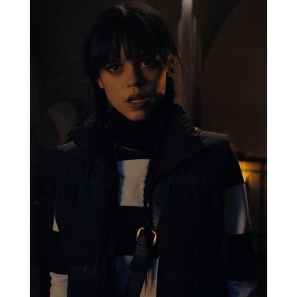 Wednesday 2022 Addams Black Vest Wednesday 2022 Addams Black Vest
