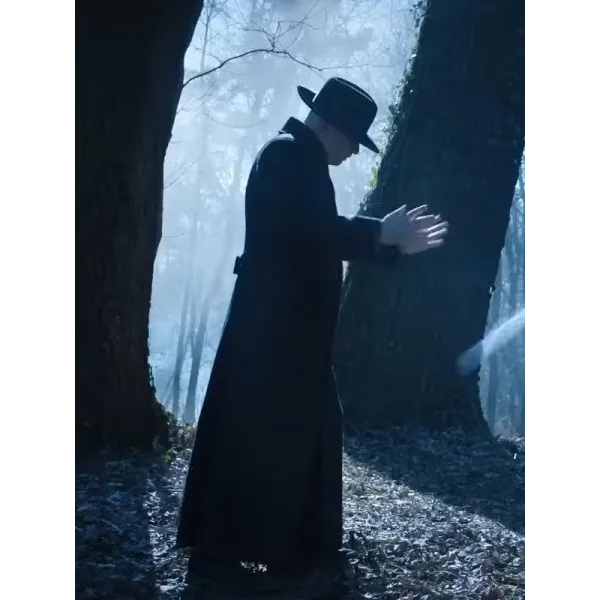 Wednesday 2022 Uncle Fester Black Coat Wednesday 2022 Uncle Fester Black Coat
