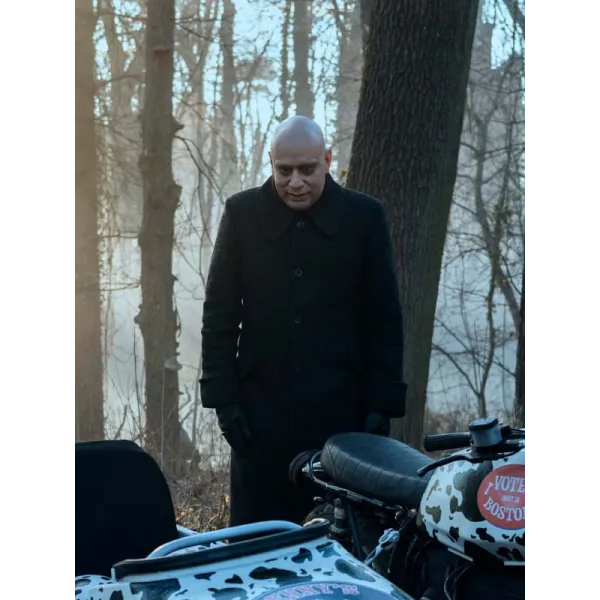 Wednesday 2022 Uncle Fester Black Coat Wednesday 2022 Uncle Fester Black Coat