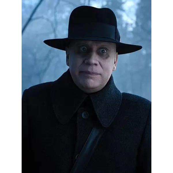 Wednesday 2022 Uncle Fester Black Coat Wednesday 2022 Uncle Fester Black Coat