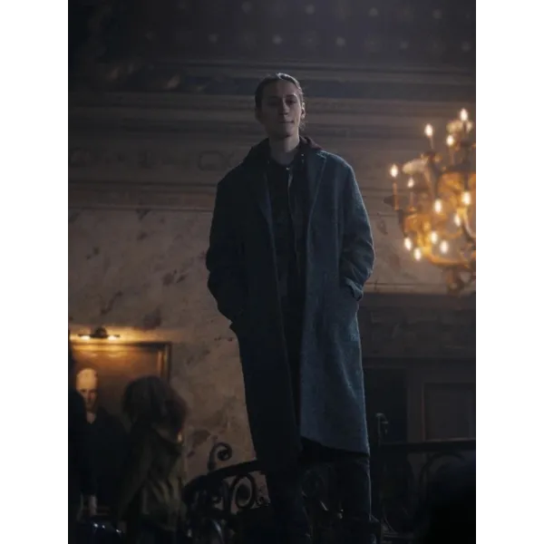 Wednesday 2022 Xavier Thorpe Gray Coat Wednesday 2022 Xavier Thorpe Gray Coat