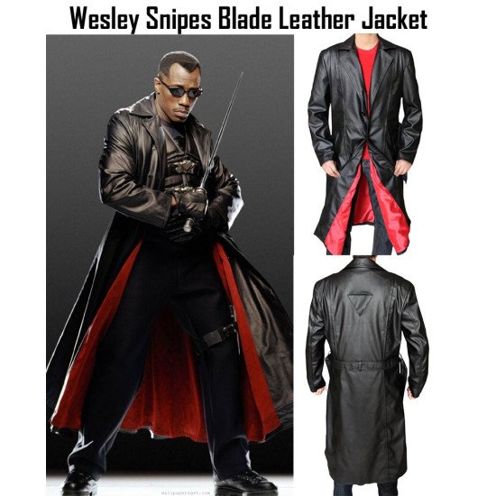 Wesley Snipes Blade Leather Jacket