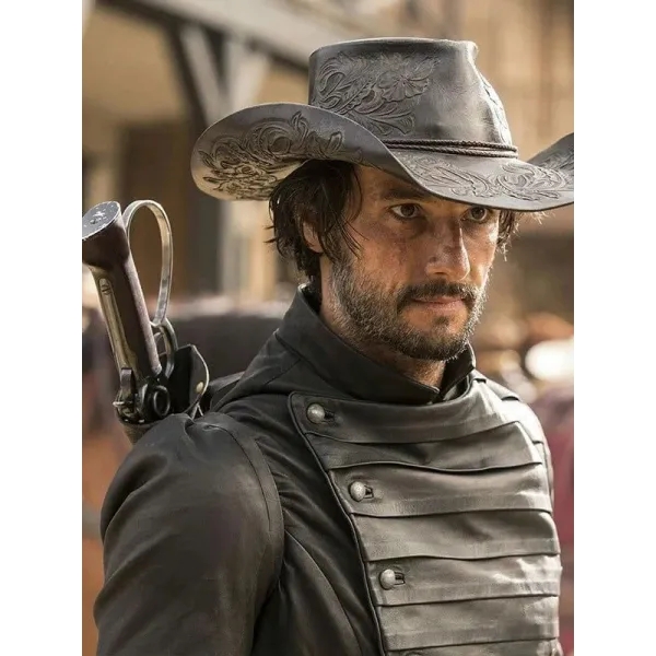 Westworld Hector Escaton Rodrigo Santoro Leather Jacket Westworld Hector Escaton Rodrigo Santoro Leather Jacket