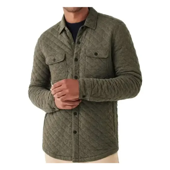 Wild Cards 2024 Giacomo Gianniotti Quilted Jacket