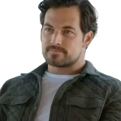 Wild Cards 2024 Giacomo Gianniotti Quilted Jacket