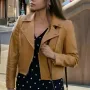 Wild Cards 2024 Vanessa Morgan Brown Jacket