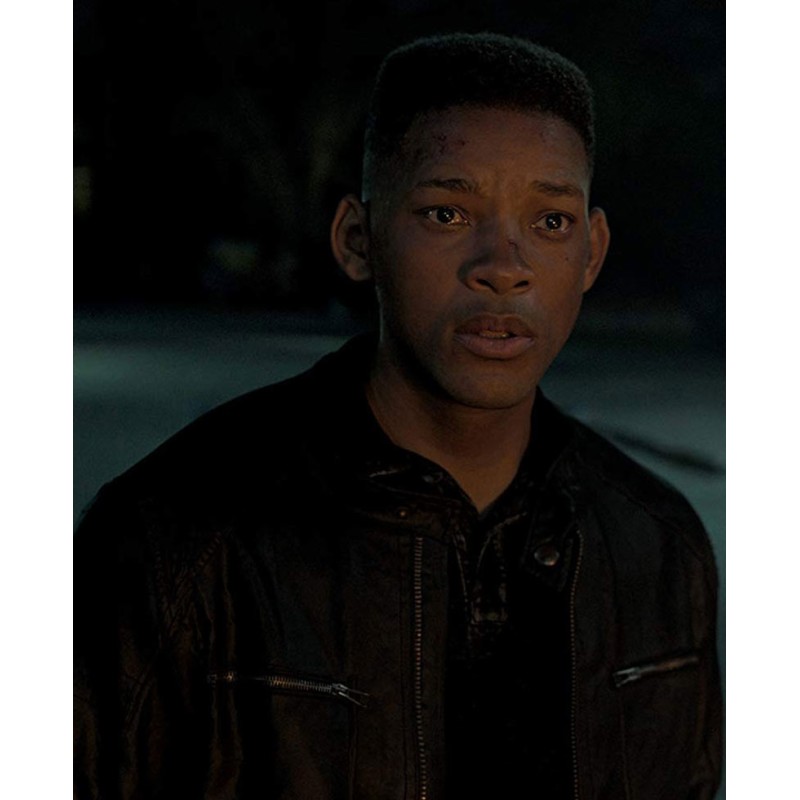 Will Smith Gemini Man Junior Leather Jacket Will Smith Gemini Man Junior Leather Jacket