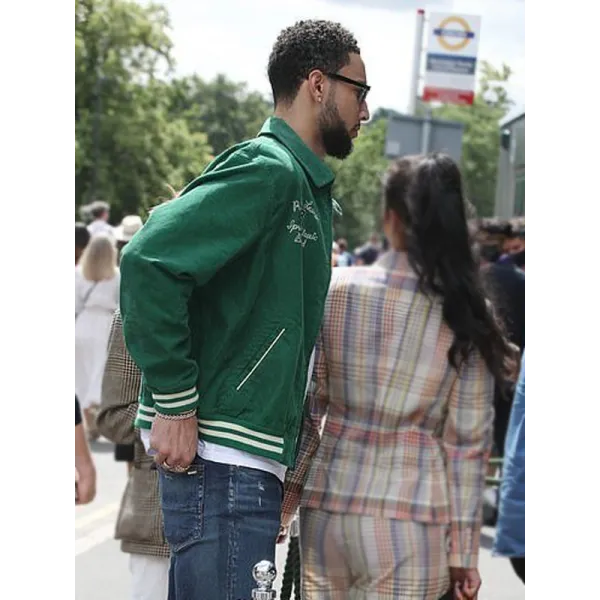 Wimbledon Ben Simmons Green Bomber Jacket Wimbledon Ben Simmons Green Bomber Jacket