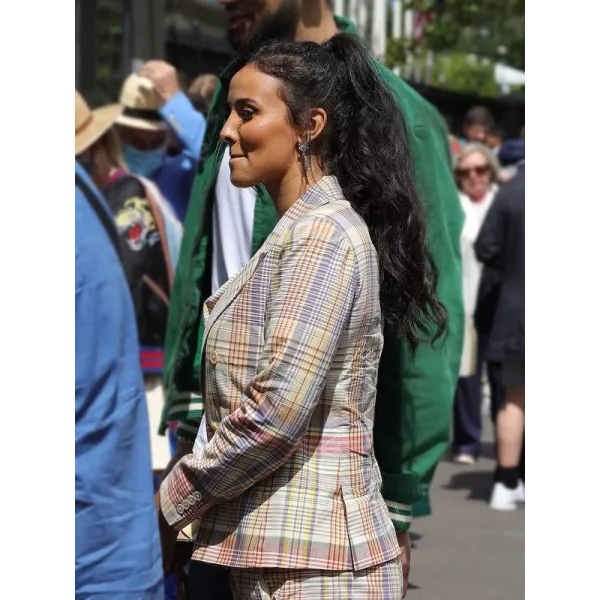 Wimbledon Maya Jama Cotton Blazer Wimbledon Maya Jama Cotton Blazer