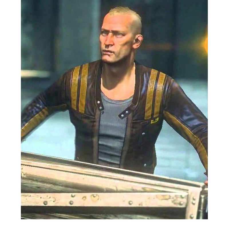 Wolfenstein Klaus Kreutz Leather Jacket Wolfenstein Klaus Kreutz Leather Jacket
