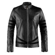 Wolverine Black Leather Jacket