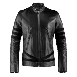 Wolverine Black Leather Jacket