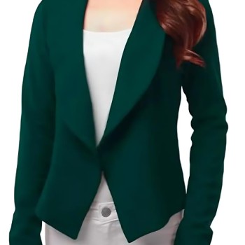 Women Hunter Green Blazer