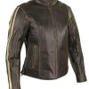 Women's Motorcycle Dark Brown Cafe Racer Leather Jacket Women's Motorcycle Dark Brown Cafe Racer Leather Jacket