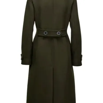 Women’s Double Face Elodie Military Green Coat