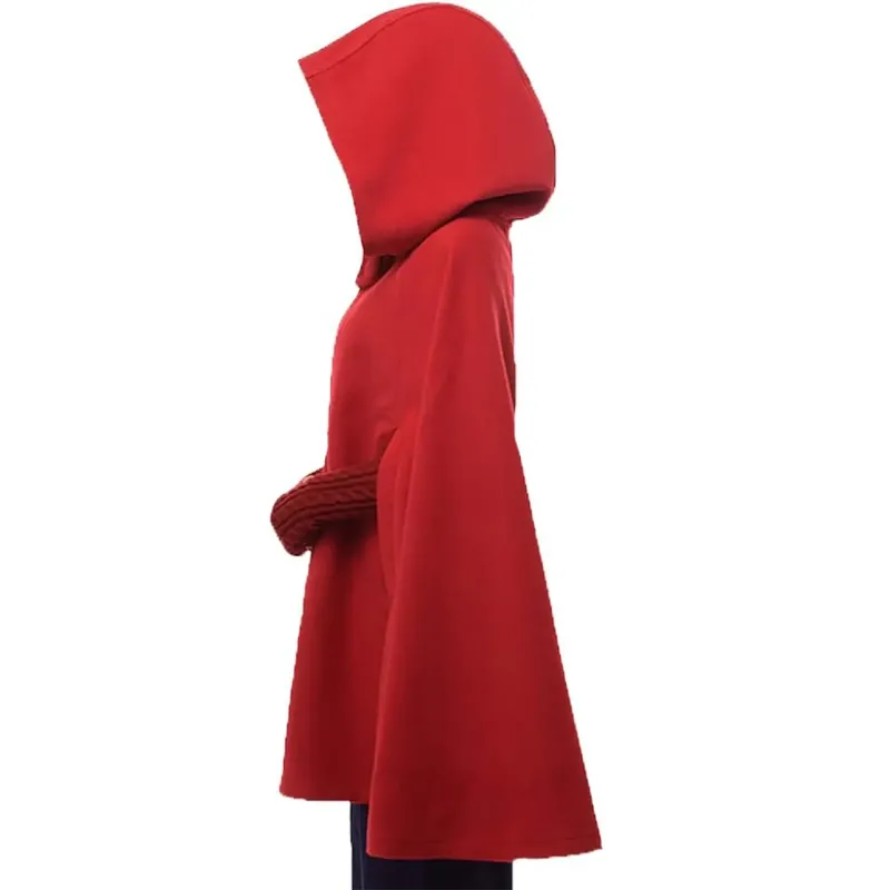 Womens Halloween Cloak Red Coat Womens Halloween Cloak Red Coat