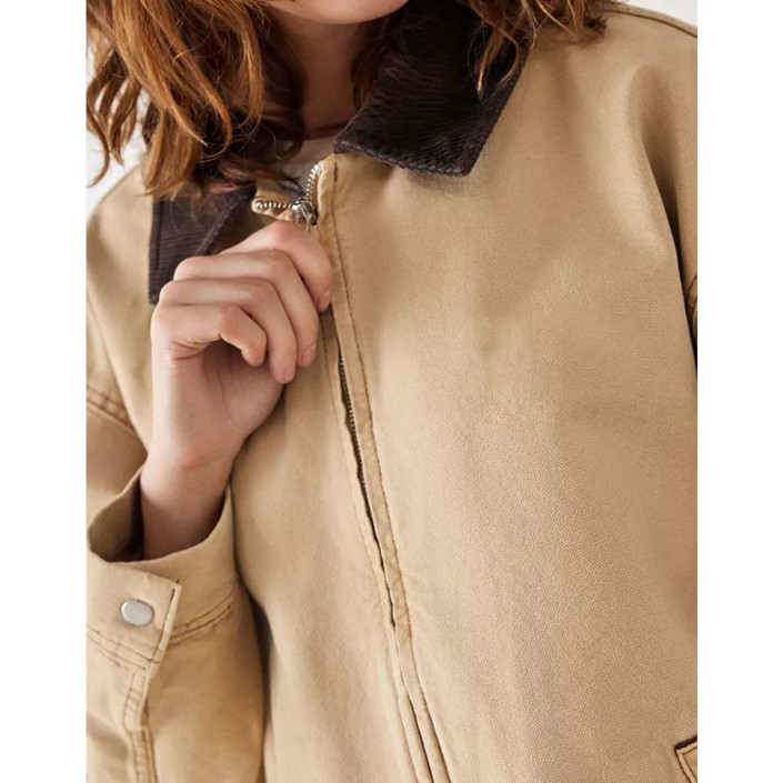 Women's Padded Cotton Canvas Jacket Women's Padded Cotton Canvas Jacket