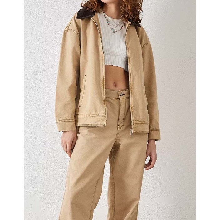 Women's Padded Cotton Canvas Jacket Women's Padded Cotton Canvas Jacket