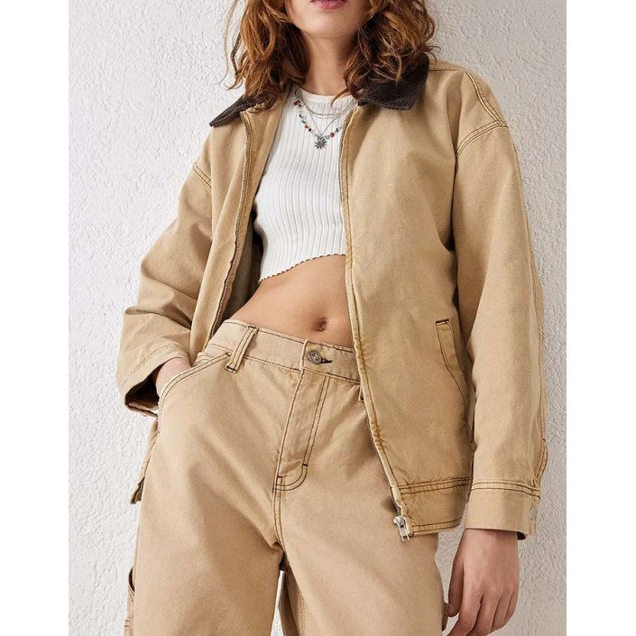 Women's Padded Cotton Canvas Jacket Women's Padded Cotton Canvas Jacket