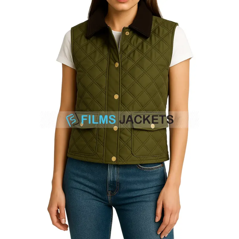 Womens Quilted Barn Vest Womens Quilted Barn Vest