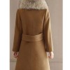 Women's Winter Single Button Wool Coat Women's Winter Single Button Wool Coat